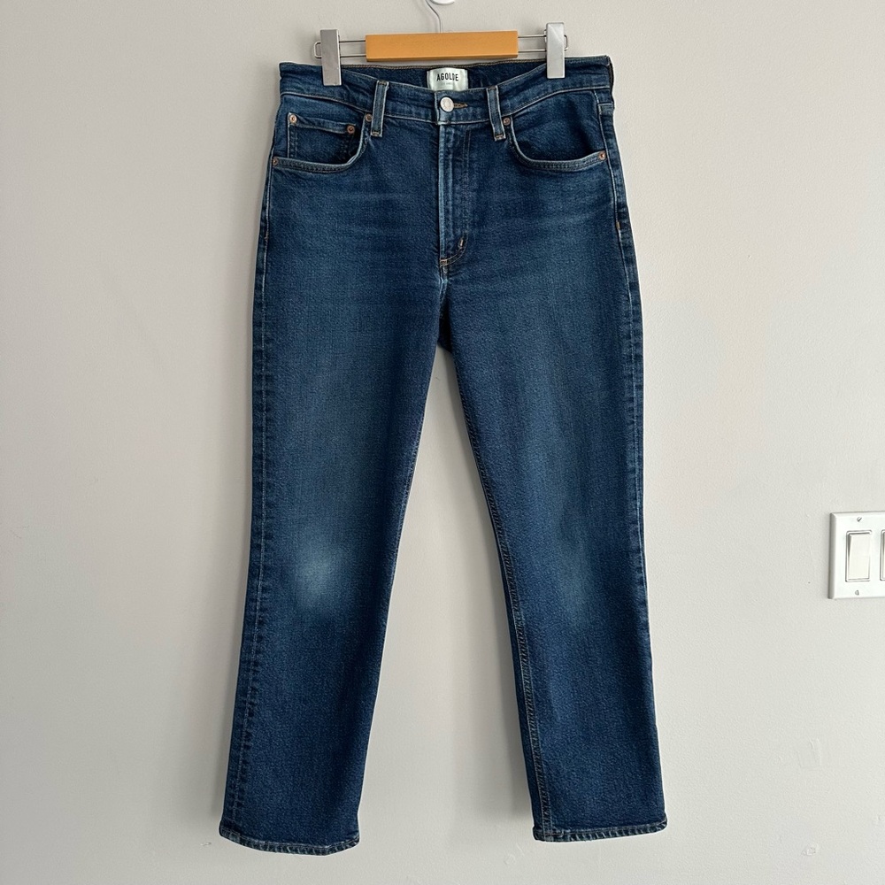 AGOLDE Kye Mid Rise Straight Ankle Jeans Size 28 - Picture 15 of 15